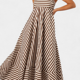 Elena – Vestido Fruncido Convertible con Estilo Elegante