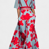 Ana – Vestido Envoltura Floral Para Un Estilo Sofisticado