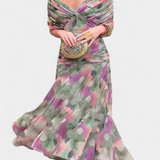 Alicia – Vestido Largo Floral Elegante para Noches Especiales