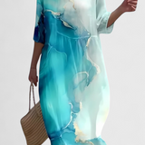 Martina – Vestido Floral Con Estilo Elegante y Moderno
