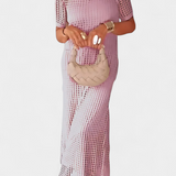 Balbina – Vestido Elegante de Dos Piezas para un Estilo Sofisticado y Fresco