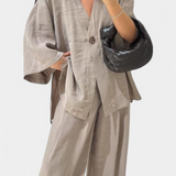 Nuria – Conjunto Oversize Moderno y Versátil para Tu Estilo Diario