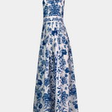 Elena – Vestido A-Line Floral Ideal Para La Primavera