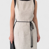Valentina – Vestido Bicolor para Un Estilo Fresco y Elegante