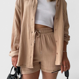 Claudia – Conjunto Chic para Momentos Cómodos y Elegantes