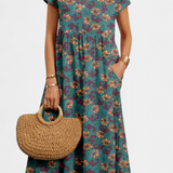 Claudia – Vestido Floral Chic para Un Estilo Fresco y Elegante
