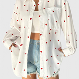 Mireya – Blusa de Algodón Bordada con Estilo Fresco y Encantador
