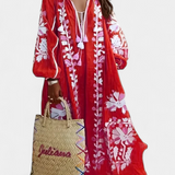 Clara – Vestido Bohemio Floral para Lucir con Estilo y Comodidad