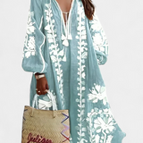 Clara – Vestido Bohemio Floral para Lucir con Estilo y Comodidad