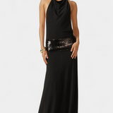 Marina – Vestido Halter Con Brillo Para Momentos Inolvidables