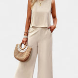 Lavinia – Conjunto Boho de Top y Shorts Fresco y Chic
