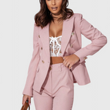 Valentina – Conjunto de Blazer y Pantalones Elegante para Brillar con Confianza