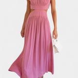 Mariana – Conjunto Largo Minimalista Para Luces de Verano Elegancia Sublime