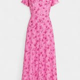 Marina – Vestido Maxi Floral con Estilo Romántico y Fresco