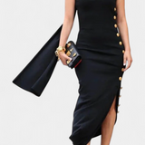 Elena – Vestido Asimétrico Con Estilo Único y Elegante