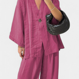 Nuria – Conjunto Oversize Moderno y Versátil para Tu Estilo Diario