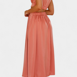 Mariana – Conjunto Largo Minimalista Para Luces de Verano Elegancia Sublime