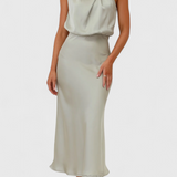 Elena – Vestido Elegante con Silueta Sofisticada y Estilo Único