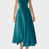 Claudia – Vestido Elegante de Tirantes Para Momentos Especiales