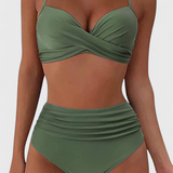 Carmen – Bikini de Talle Alto con Estilo Elegante y Confortable