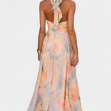 Nora – Vestido Aquarelle con Estilo Único y Fresco