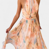 Nora – Vestido Aquarelle con Estilo Único y Fresco