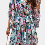 Elena – Vestido Mini Floral Impreso Ideal Para Momentos Especiales