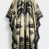 Guadalupe – Vestido Kaftán Tropical para Estilo y Comodidad