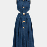 Lía – Vestido de Mezclilla Moderno para un Estilo Único y Sofisticado