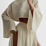 Valentina – Conjunto de Dos Piezas con Estilo Elegante y Fresco