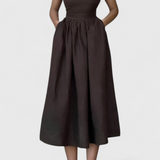 Clara – Vestido Fluido de Verano para Estilo y Comodidad