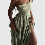 Clara – Vestido Fluido de Verano para Estilo y Comodidad
