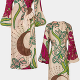 Valentina – Vestido Cruzado Floral con Estilo Bohemio y Elegante