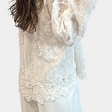 Clara – Blusa Elegante y Bohemia para Cada Ocasión