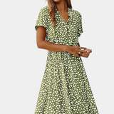 Renata – Vestido Midi de Lunares Con Estilo Juguetón y Comodidad Inigualable