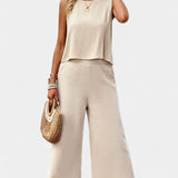 Lavinia – Conjunto Boho de Top y Shorts Fresco y Chic