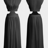 Mariana – Conjunto Largo Minimalista Para Luces de Verano Elegancia Sublime