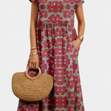 Claudia – Vestido Floral Chic para Un Estilo Fresco y Elegante