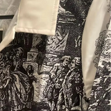 Estela – Vestido Camisero Estampado Con Estilo Único y Elegante