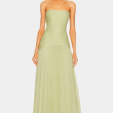 Carmen – Vestido Maxi de Malla con Estilo Elegante y Romántico