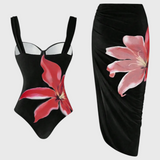 Mariana – Conjunto de Baño de Dos Piezas Floral para Días Soleados y Estilo Único