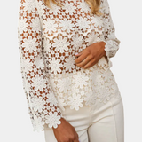 Olivia – Blusa Elegante Bordada Para Un Estilo Bohemio Encantador