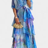 Adriana – Vestido Maxi Floral Con Estilo Elegante y Sofisticado