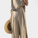 Clara – Conjunto Elegante de Dos Piezas para el Verano