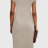 Claudia – Vestido Midi Atemporal Con Estilo Elegante Y Versátil