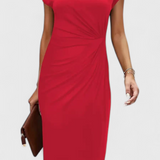 Claudia – Vestido Midi Atemporal Con Estilo Elegante Y Versátil