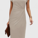 Claudia – Vestido Midi Atemporal Con Estilo Elegante Y Versátil