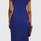 Claudia – Vestido Midi Atemporal Con Estilo Elegante Y Versátil