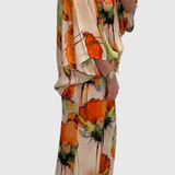 Claudia – Conjunto Floral de Dos Piezas con Estilo Sofisticado y Cómodo