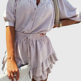Clara – Conjunto de Verano de Dos Piezas Ideal para Días Soleados